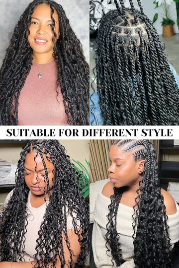 Deep Wave Braiding Hair - Virgin